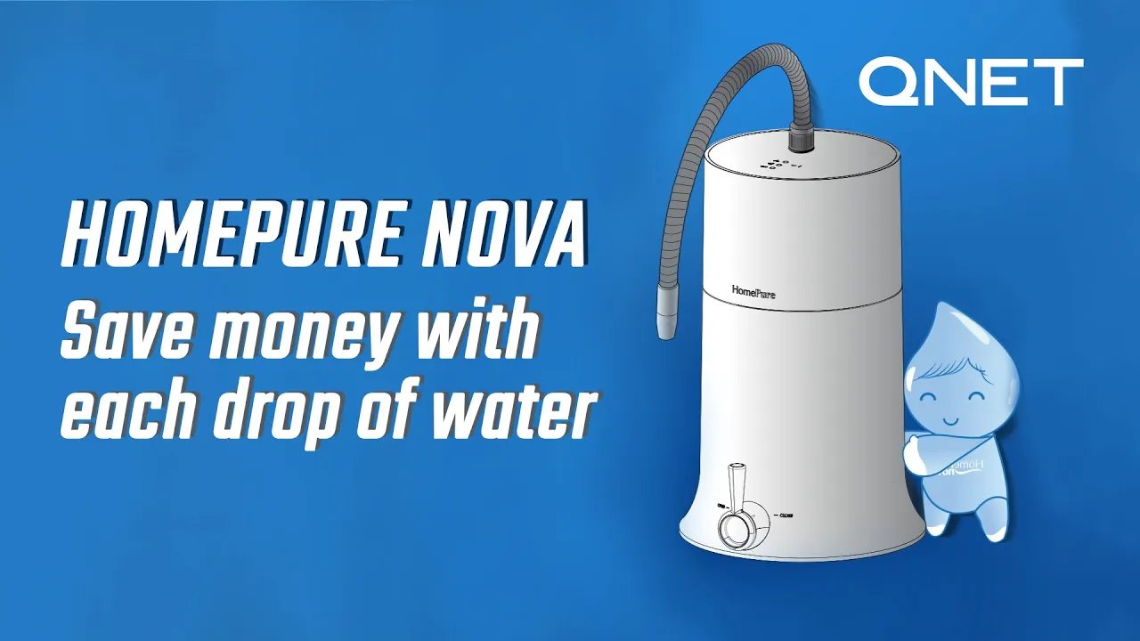 HomePure Nova: Save money with each drop of water